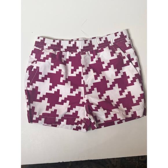 Minny Wet Swimwear Houndstooth Shirt & Short Carson Set Purple Kids 7Y-8Y NWT - Picture 4 of 7